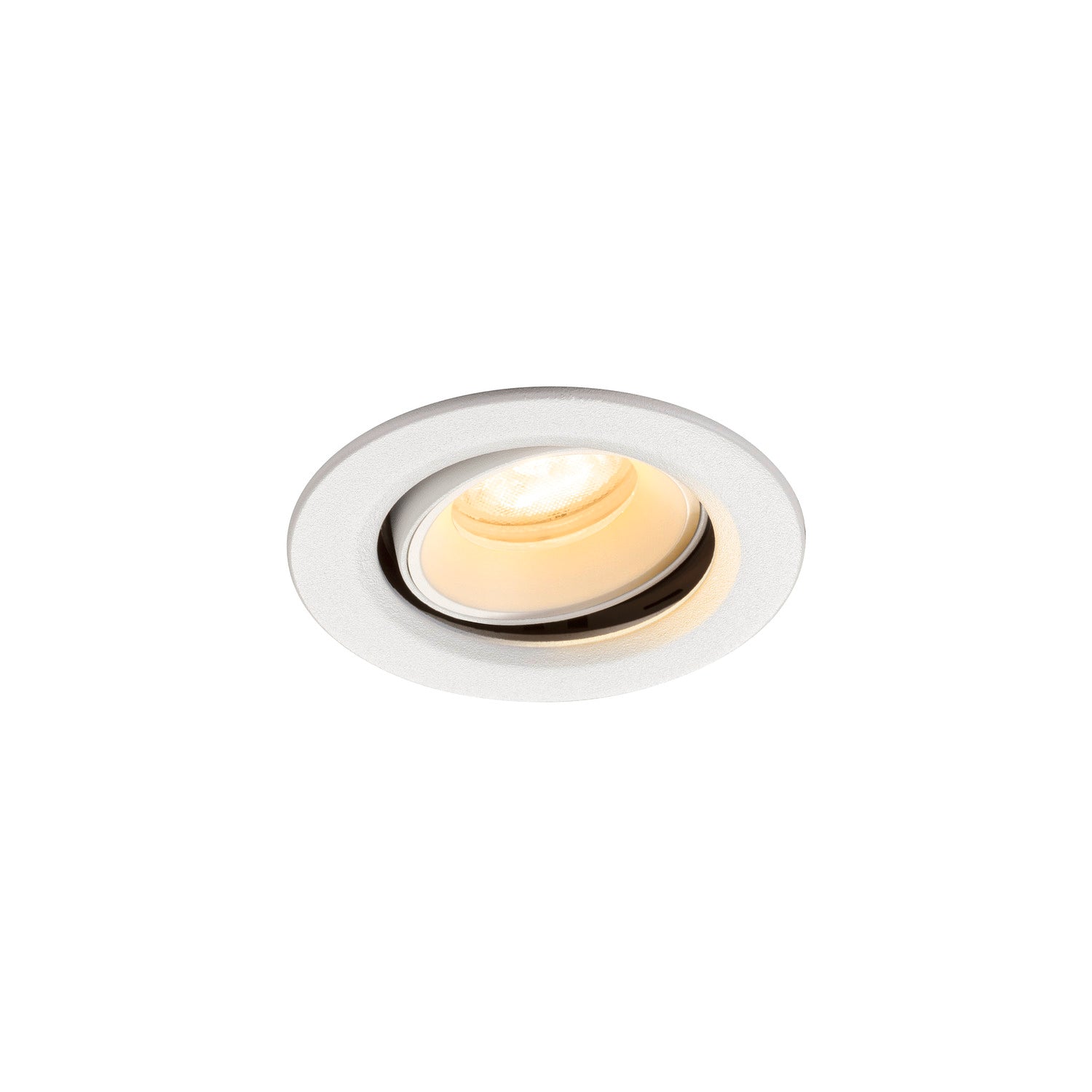 NUMINOS® MOVE XS, Luminária de teto embutida, 4000 K, 55°, IP20, redonda, branca