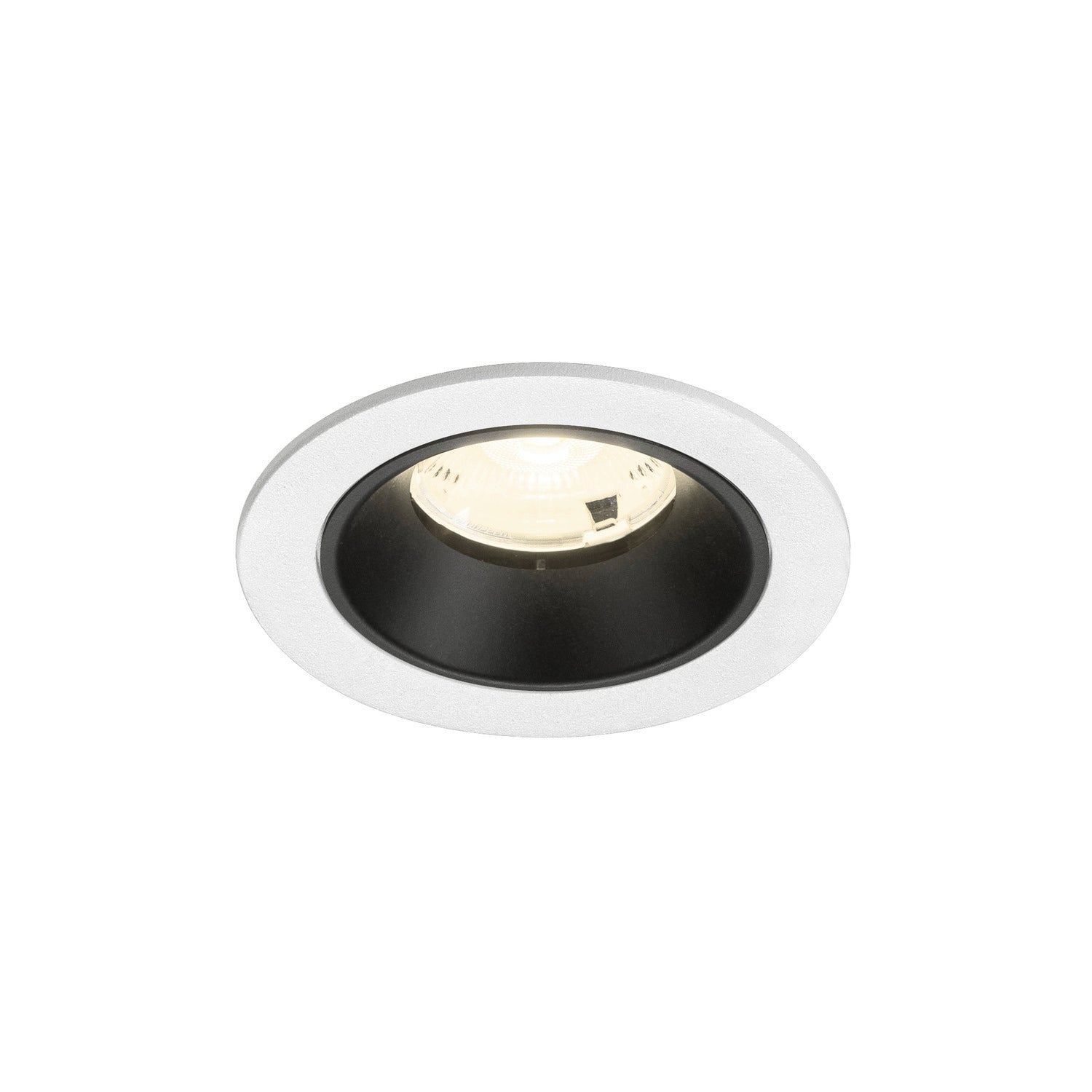NUMINOS® S, luminária para encastrar no teto, brance/preta 4000 K 20°