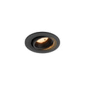 NUMINOS® MOVE S, Luminária de teto embutida, 2700 K, 20°, IP20, redonda, preta