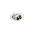 NUMINOS® MOVE S, luminária para encastrar no teto, brance/cromada 2700 K 20°