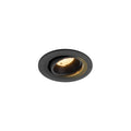 NUMINOS® MOVE S, Luminária de teto embutida, 3000 K, 40°, IP20, redonda, preta