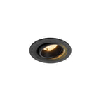 NUMINOS® MOVE S, Luminária de teto embutida, 3000 K, 40°, IP20, redonda, preta