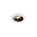 NUMINOS® MOVE S, luminária para encastrar no teto, brance/preta 3000 K 20°
