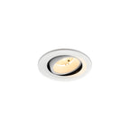 NUMINOS® MOVE S, luminária de teto embutida, 3000 K, 20°, IP20, redonda, branca
