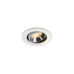 NUMINOS® MOVE S, luminária para encastrar no teto, brance/cromada 3000 K 20°