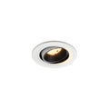 NUMINOS® MOVE S, luminária para encastrar no teto, brance/preta 3000 K 55°