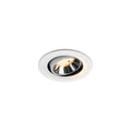 NUMINOS® MOVE S, luminária para encastrar no teto, brance/cromada 3000 K 55°