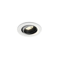 NUMINOS® MOVE S, luminária para encastrar no teto, brance/preta 4000 K 20°