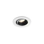 NUMINOS® MOVE S, luminária para encastrar no teto, brance/preta 4000 K 40°