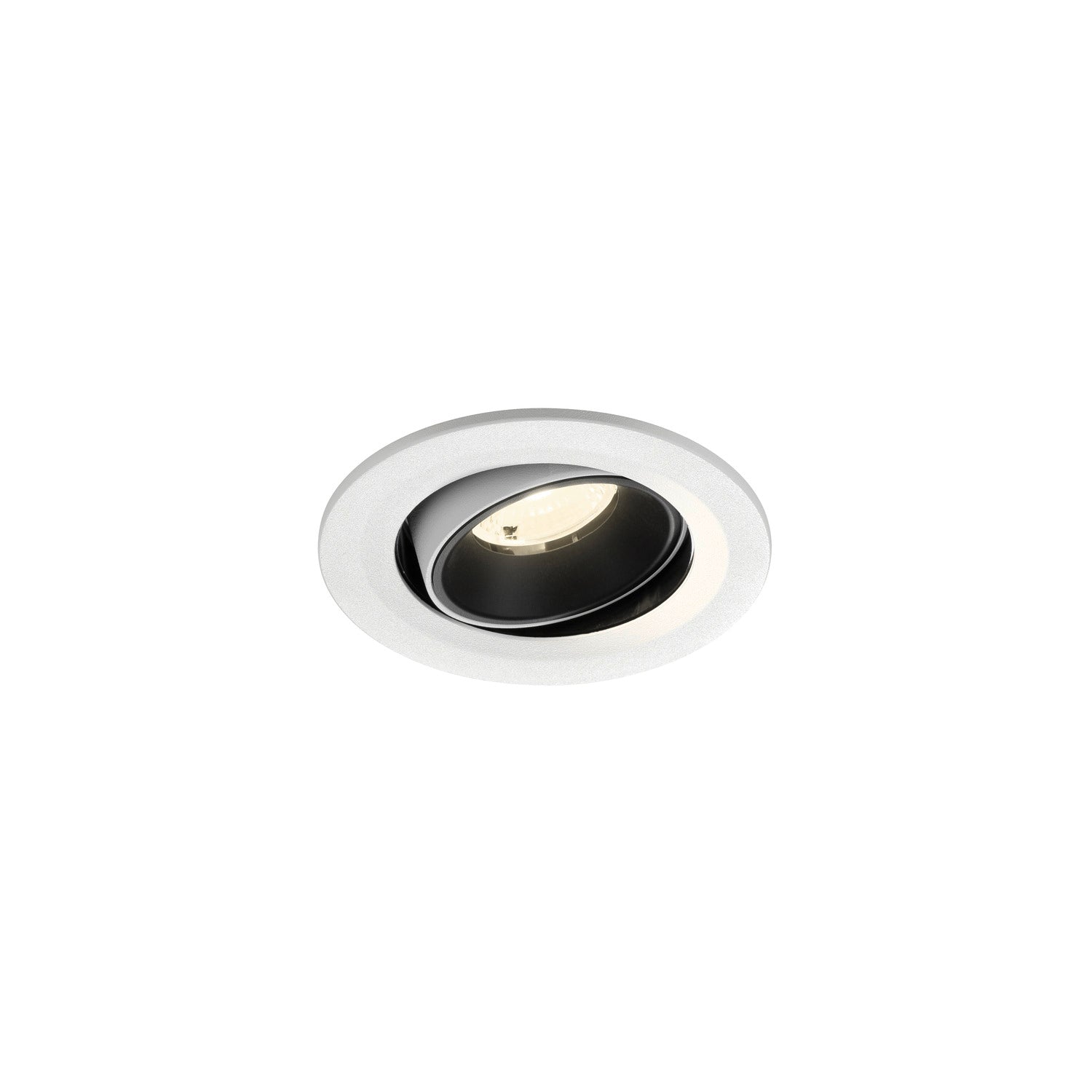 NUMINOS® MOVE S, luminária para encastrar no teto, brance/preta 4000 K 40°