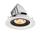 NUMINOS® GIMBLE M, luminária para encastrar no teto, brance/preta 2700 K 20°