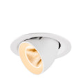 NUMINOS® GIMBLE M, Luminária de teto embutida, 2700 K, 20°, branco
