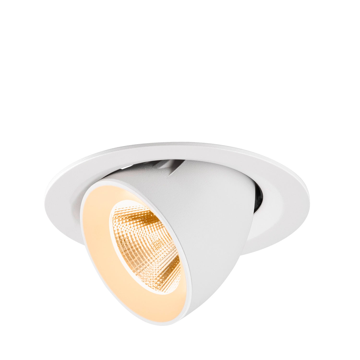 NUMINOS® GIMBLE M, Luminária de teto embutida, 2700 K, 20°, branco