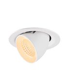 NUMINOS® GIMBLE M, Luminária de teto embutida, 2700 K, 55°, branco