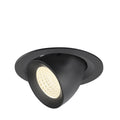 NUMINOS® GIMBLE M, Luminária de teto embutida, 4000 K, 55°, preto