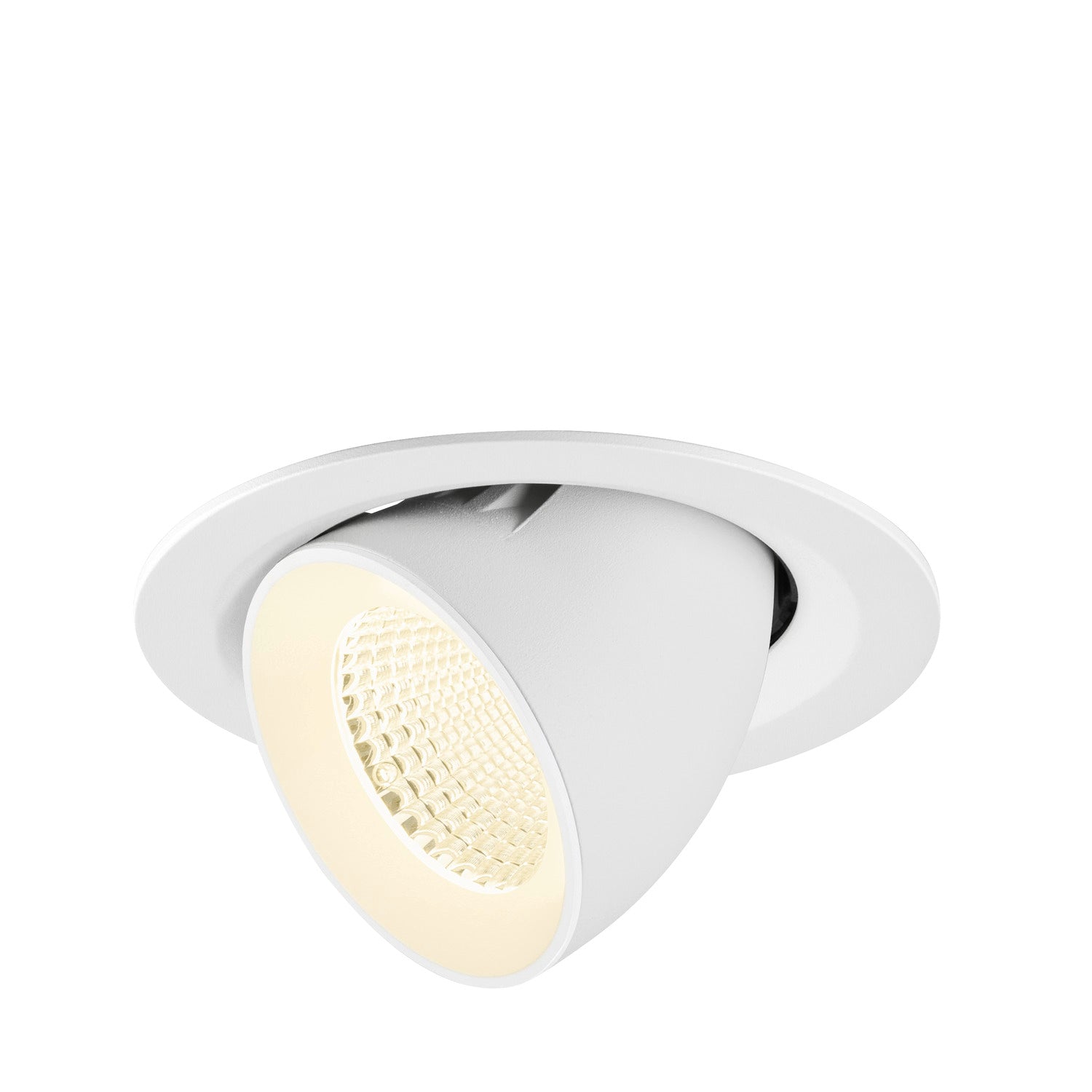 NUMINOS® GIMBLE M, Luminária de teto embutida, 4000 K, 40°, branco