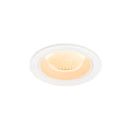 NUMINOS® M, luminária de teto embutida, 2700 K, 40°, IP20, redonda, branca