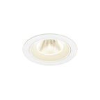 NUMINOS® M, luminária de teto embutida, 4000 K, 20°, IP20, redonda, branca