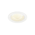 NUMINOS® M, luminária de teto embutida, 4000 K, 40°, IP20, redonda, branca