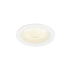 NUMINOS® M, luminária de teto embutida, 4000 K, 40°, IP20, redonda, branca