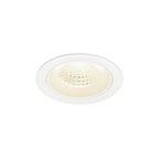 NUMINOS® M, luminária de teto embutida, 4000 K, 55°, IP20, redonda, branca