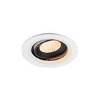 NUMINOS® MOVE M, luminária para encastrar no teto, brance/preta 2700 K 40°