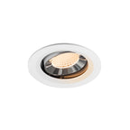 NUMINOS® MOVE M, luminária para encastrar no teto, brance/cromada 2700 K 40°