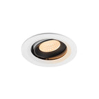 NUMINOS® MOVE M, luminária para encastrar no teto, brance/preta 2700 K 55°