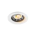 NUMINOS® MOVE M, luminária para encastrar no teto, brance/cromada 3000 K 20°
