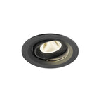 NUMINOS® MOVE M, Luminária de teto embutida, 4000 K, 20°, IP20, redonda, preta