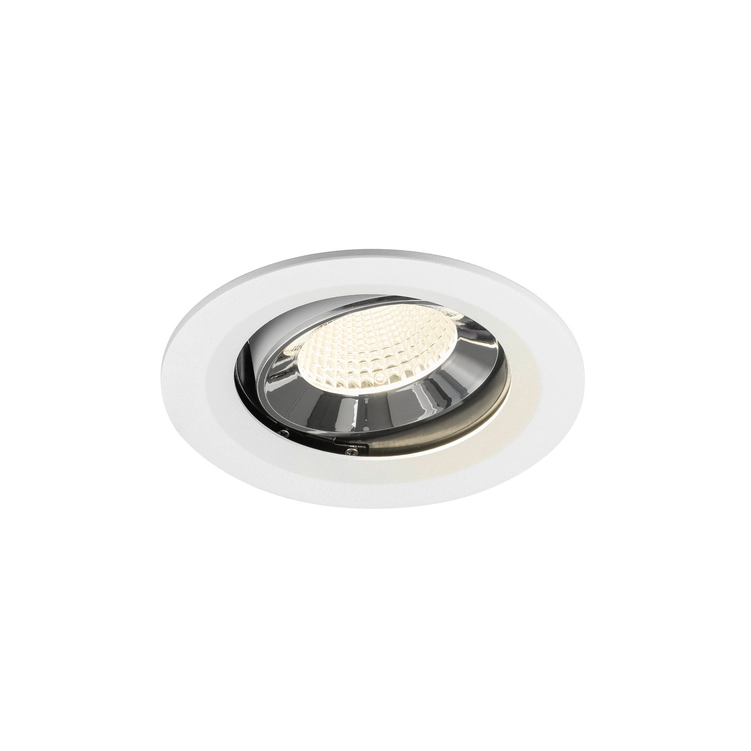 NUMINOS® MOVE M, luminária para encastrar no teto, brance/cromada 4000 K 40°
