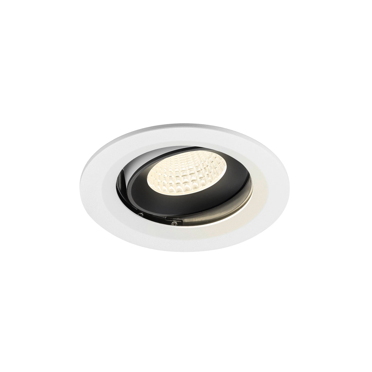 NUMINOS® MOVE M, luminária para encastrar no teto, brance/preta 4000 K 55°