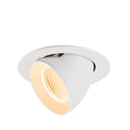 NUMINOS® GIMBLE L, Luminária de teto embutida, 2700 K, 55°, IP20, redonda, branca