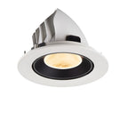 NUMINOS® GIMBLE L, luminária para encastrar no teto, brance/preta 3000 K 20°