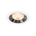 NUMINOS® L, luminária para encastrar no teto, brance/cromada 2700 K 40°