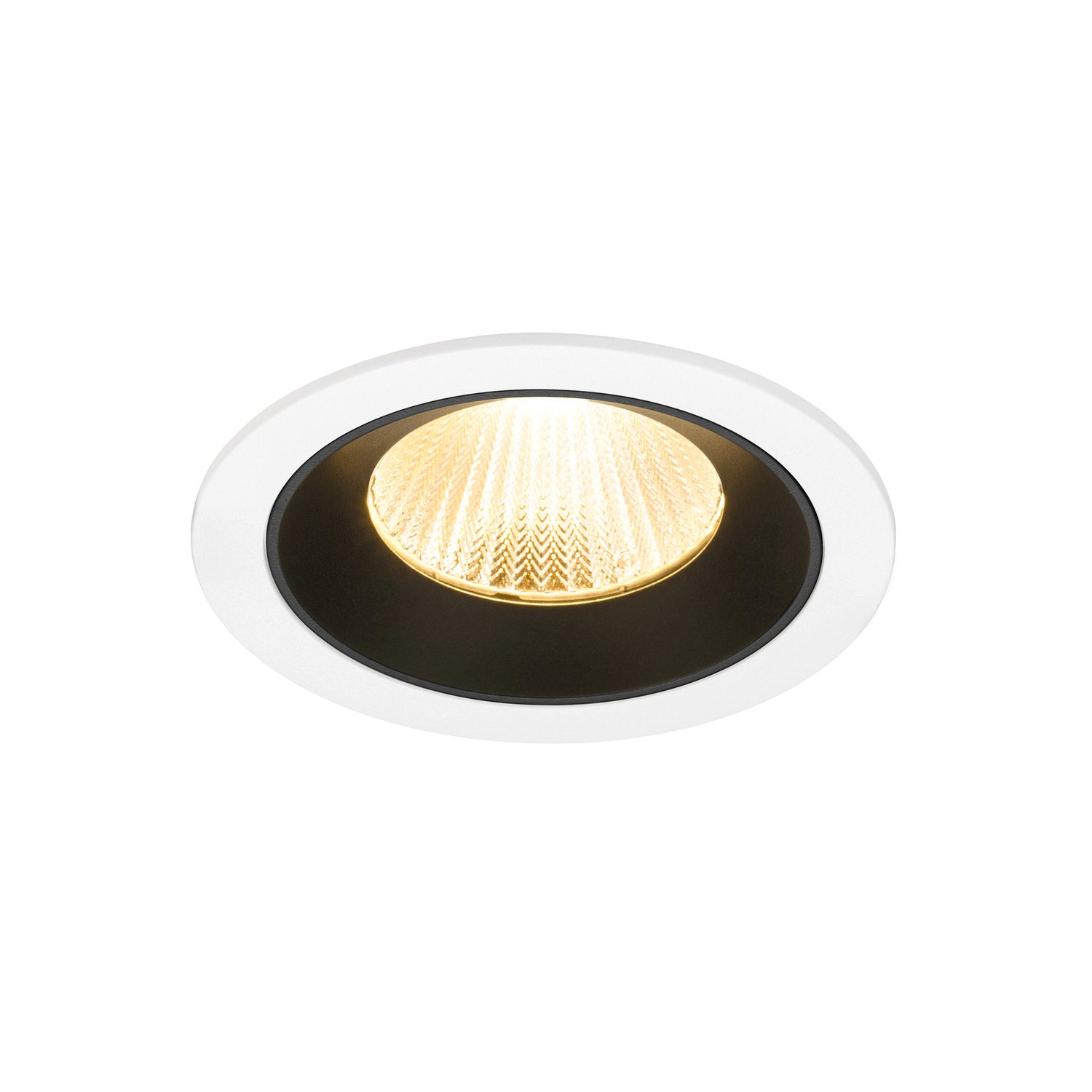 NUMINOS® L, luminária para encastrar no teto, brance/preta 3000 K 40°