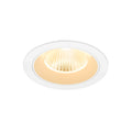 NUMINOS® L, luminária de teto embutida, 3000 K, 40°, IP20, redonda, branca