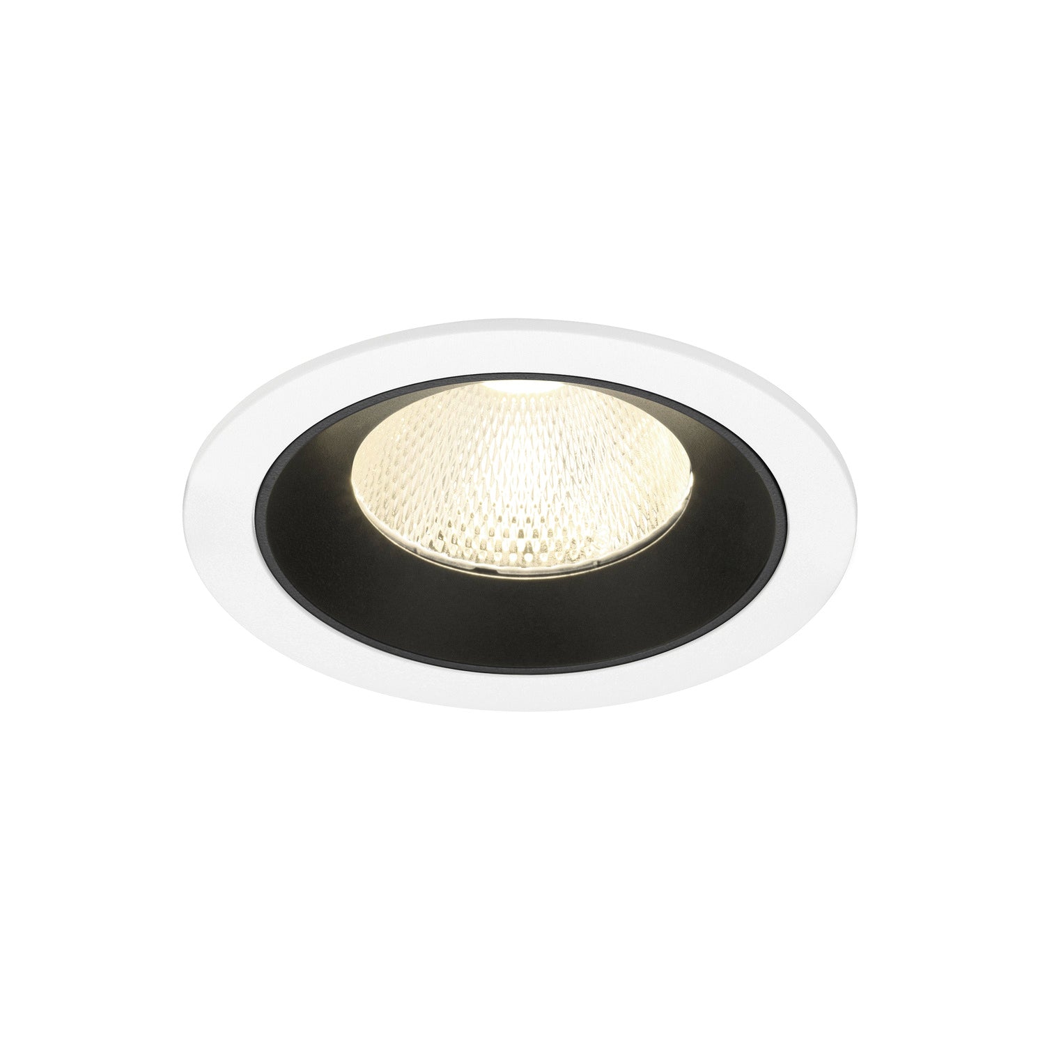 NUMINOS® L, luminária para encastrar no teto, brance/preta 4000 K 20°