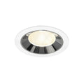 NUMINOS® L, luminária para encastrar no teto, brance/cromada 4000 K 20°