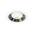 NUMINOS® L, luminária para encastrar no teto, brance/cromada 4000 K 40°