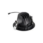 NUMINOS® MOVE L, Luminária de teto embutida, 2700 K, 20°, IP20, redonda, preta