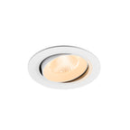 NUMINOS® MOVE L, Luminária de teto embutida, 2700 K, 40°, IP20, redonda, branca