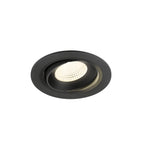 NUMINOS® MOVE L, Luminária de teto embutida, 4000 K, 55°, IP20, redonda, preta