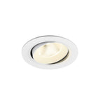 NUMINOS® MOVE L, Luminária de teto embutida, 4000 K, 20°, IP20, redonda, branca