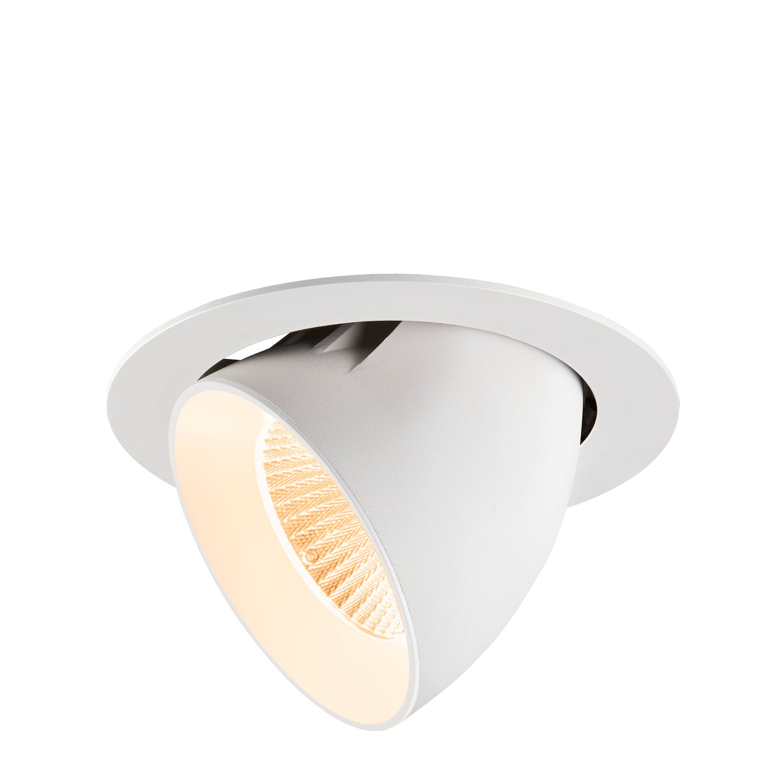 NUMINOS® GIMBLE XL, Luminária de teto embutida, 2700 K, 40°, branco
