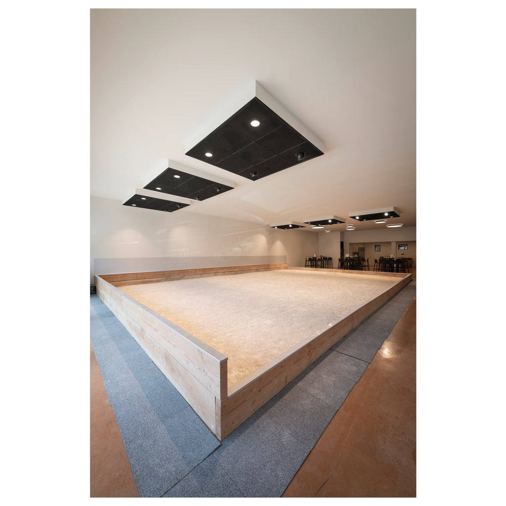 MEDO® PRO 60, luminária saliente para parede e teto, redondo, 3000/4000 K, 37 W, secção de fase, 80°, UGR <19, preto