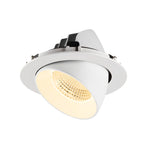 NUMINOS® GIMBLE XL, Luminária de teto embutida, 3000 K, 55°, branco