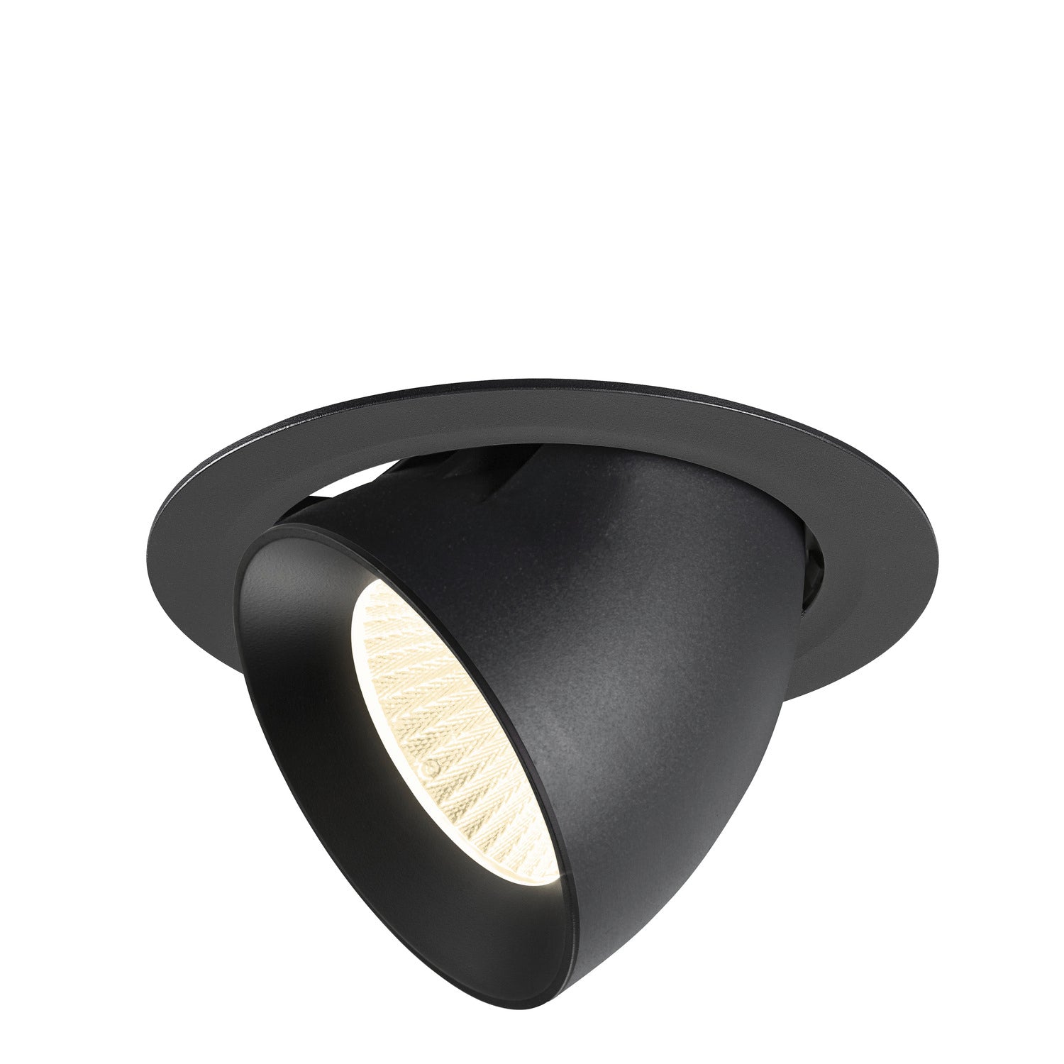 NUMINOS® GIMBLE XL, Luminária de teto embutida, 4000 K, 40°, preto