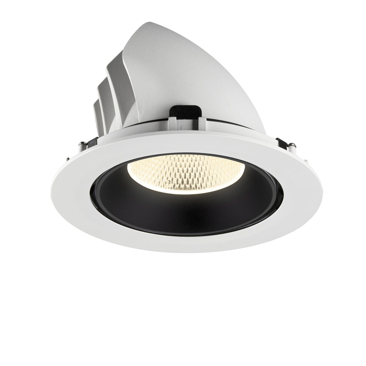 NUMINOS® GIMBLE XL, luminária para encastrar no teto, brance/preta 4000 K 20°