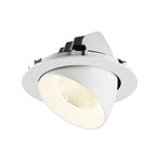 NUMINOS® GIMBLE XL, Luminária de teto embutida, 4000 K, 20°, branco